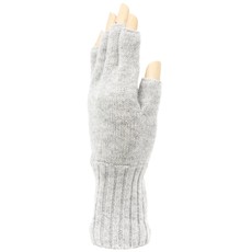 Cashmere Hand Knit Fingerless Gloves