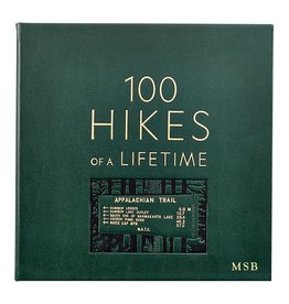 Leather Bound "100 Hikes of a Lifetime" Book