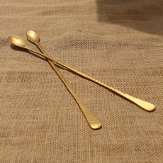 Long Brass Bar Spoon