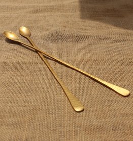 Long Brass Bar Spoon
