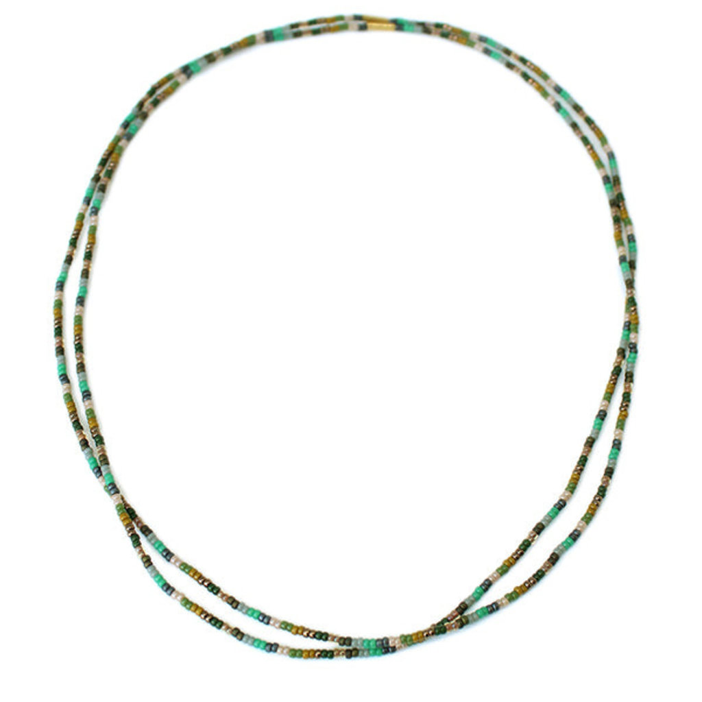 Beaded 2-Stack Choker