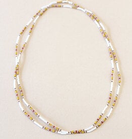 Beaded 2-Stack Choker