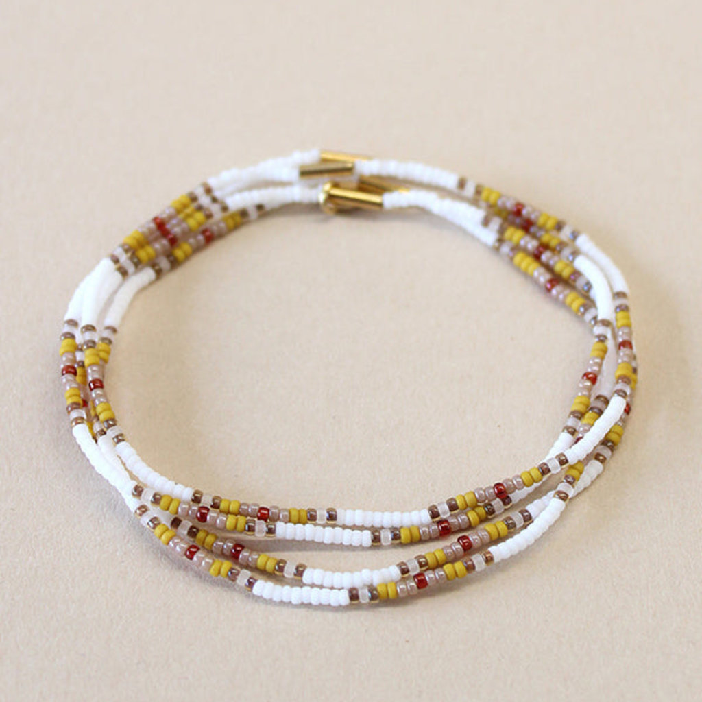 4-Stack Beaded Bracelet