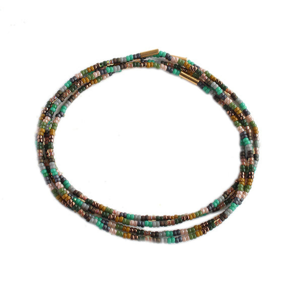 4-Stack Beaded Bracelet