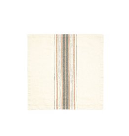 Libeco Gypsum Stripe Linen Napkin