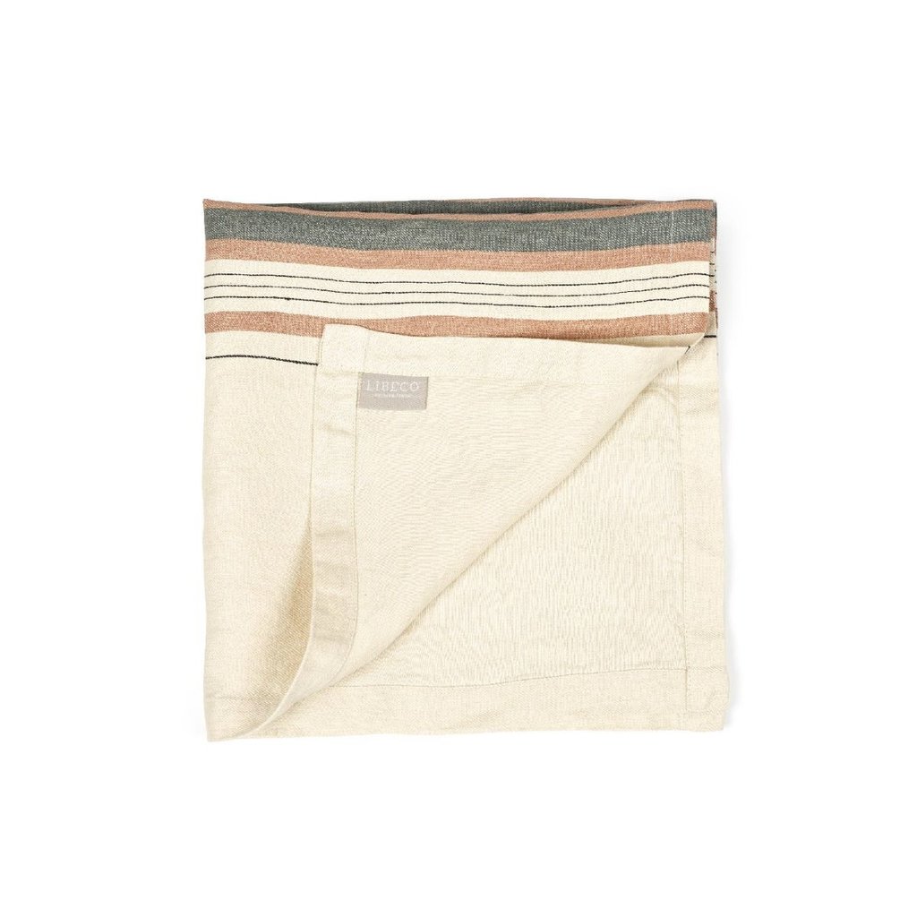 Libeco Libeco Gypsum Stripe Linen Napkin