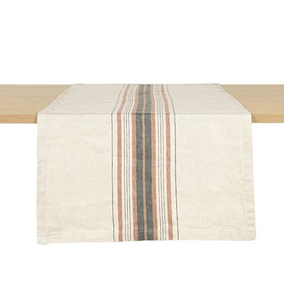 Libeco Mojave Stripe Napkins, Set of 6, 100% Belgian Linen