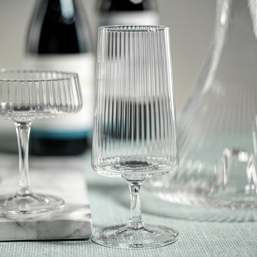 Slate Fluted Cocktail Glass