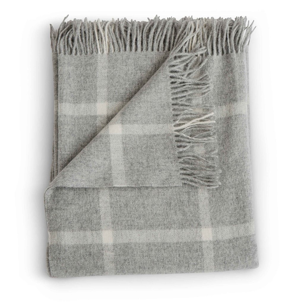 Evangeline Patterned Merino Throw