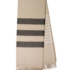 Alpaca Breeze Stripe Throw