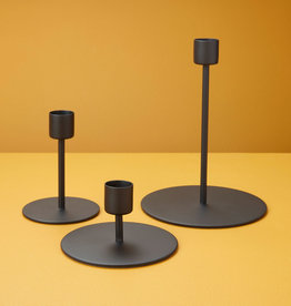 Black Taper Candle Holder