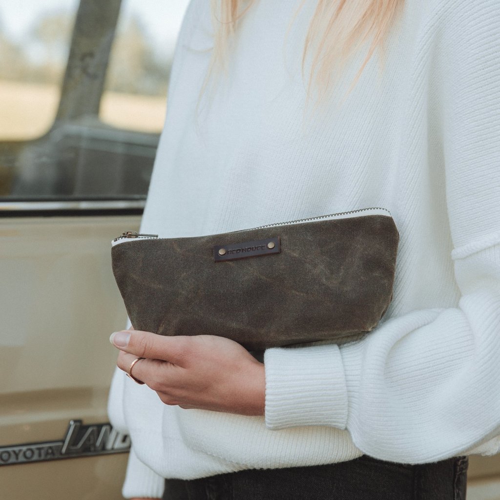 Red House Red House Waxed Canvas Pouch