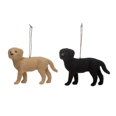 Faux Fur Lab Ornament