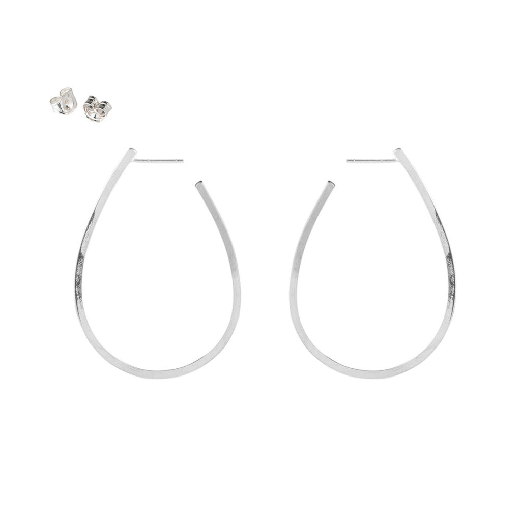 Colleen Mauer Designs Colleen Mauer Designs Saturn Hoop Earrings