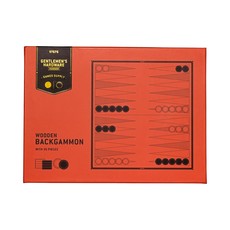 Gentlemen's Hardware Wooden Backgammon Set