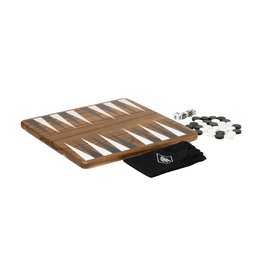 Gentlemen's Hardware Wooden Backgammon Set