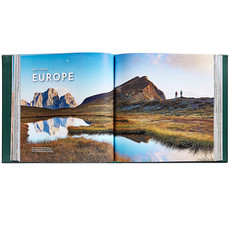Leather Bound "100 Hikes of a Lifetime" Book
