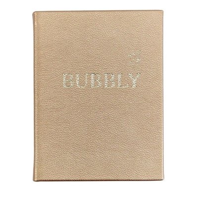 "Bubbly" Leather Bound Book