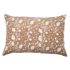 Edith Terracotta Linen Pillow 16x24