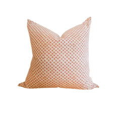 Zainab Block Print Pillow 22x22