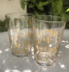 Hand Painted Tea Glass
