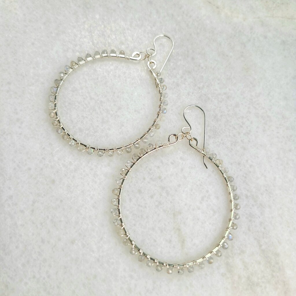 Eva Hoop Earrings