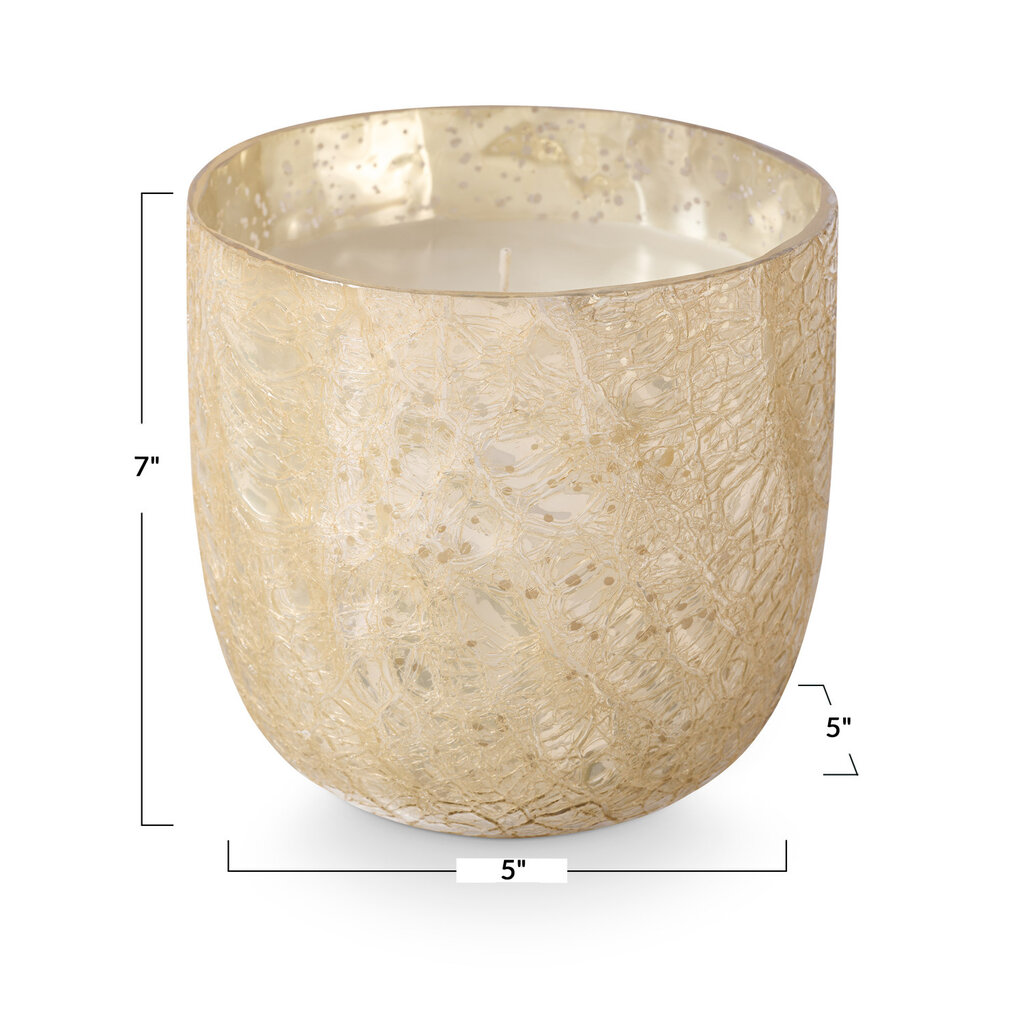 Illume Crackle Glass Boxed Holiday Candle