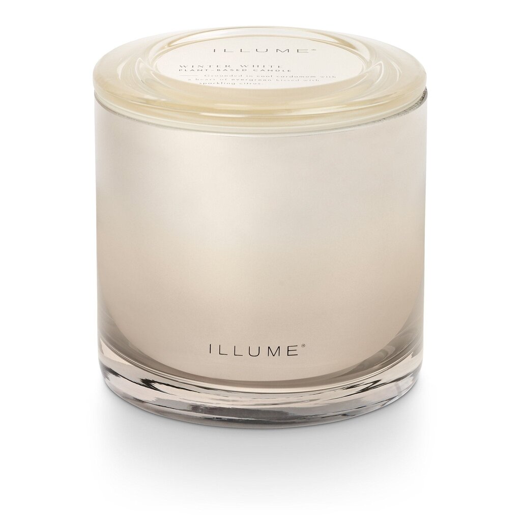 Illume Statement Glass Holiday Candle