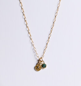 Duo Charm Necklace