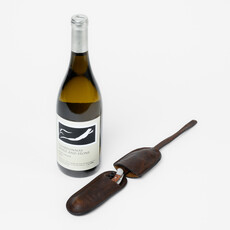 Leather Corkscrew Sleeve with Wine Key