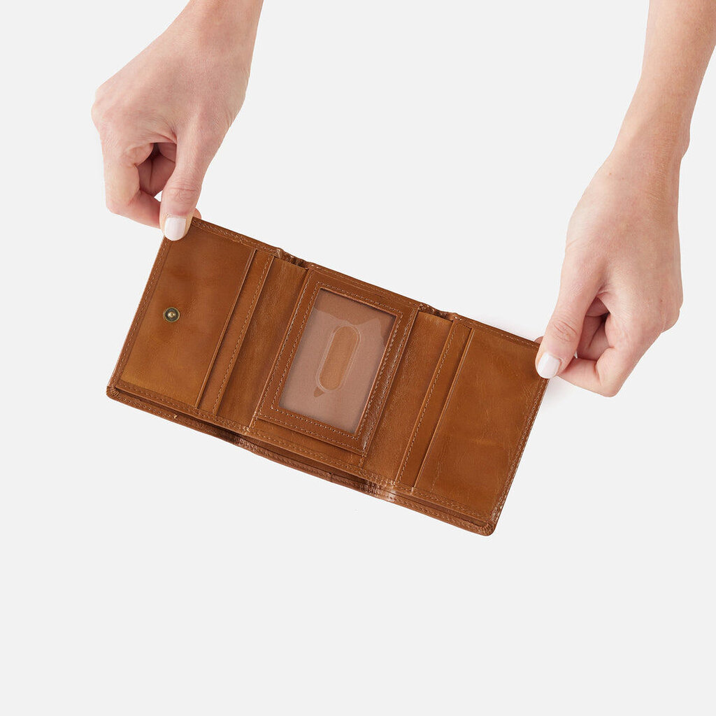 HOBO Jill Leather Mini Trifold Wallet