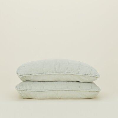 Hawkins New York Simple Linen Accent Pillow in White