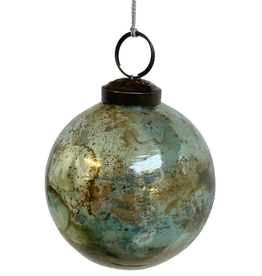 Aged Turquoise Ornament