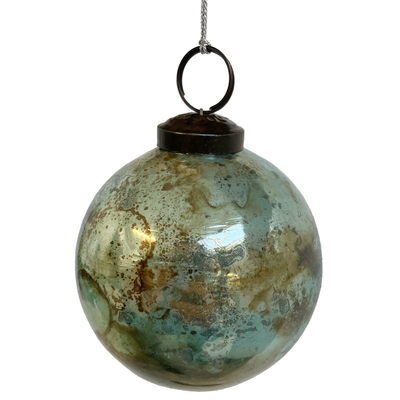 Aged Turquoise Ornament