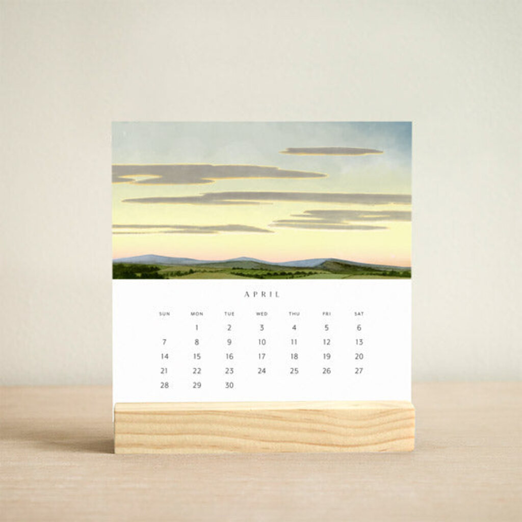Infinite Sky 2024 Desk Calendar
