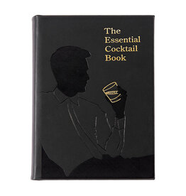 Leather Bound "The Essential Cocktail Book"