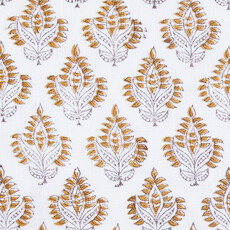 Iris Cannon Block Print Pillow