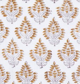 Iris Cannon Block Print Pillow