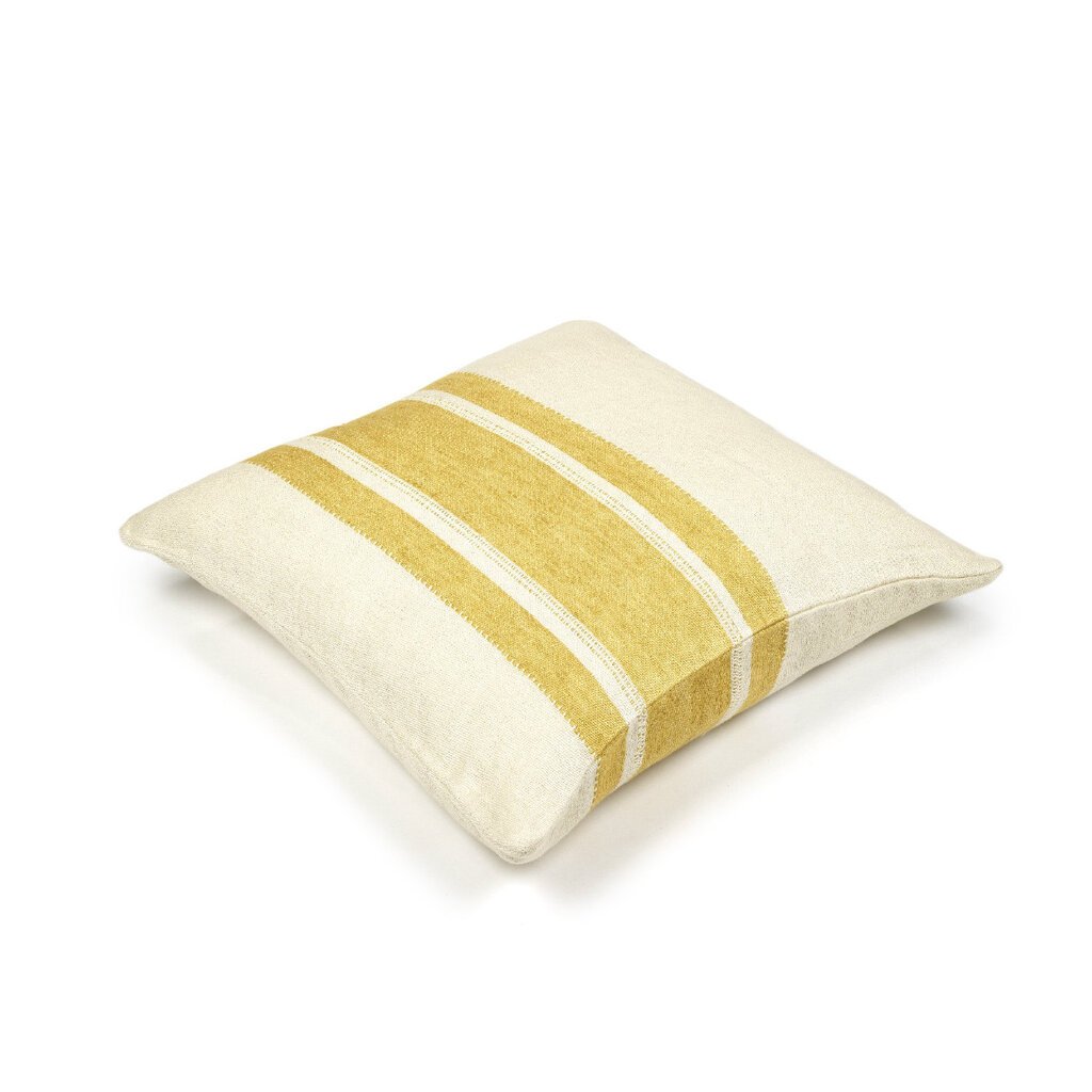 Libeco Libeco Mustard Stripe 20" Pillow Cover