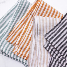 Mini Stripe Linen Dish Towel