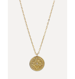 Lulu Designs Sun Lotus Necklace
