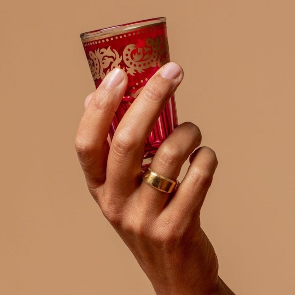 Ladha Monti Wide Band Ring