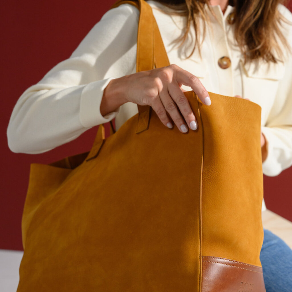 Massie Leather Tote