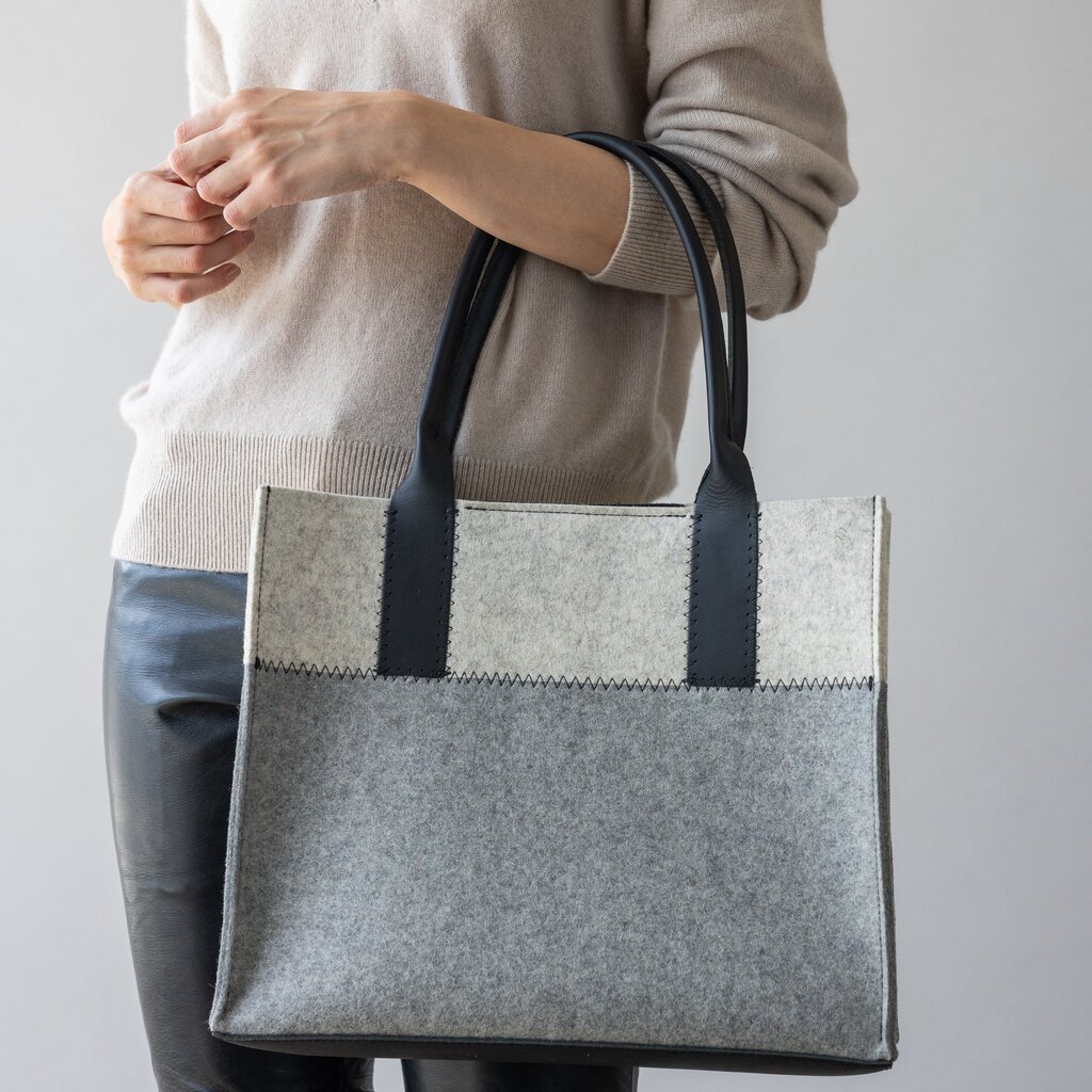 Graf Lantz Graf Lantz Jaunt Merino Wool Midi Tote
