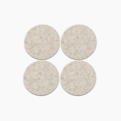 Graf Lantz Round Felt Coaster (Set of 4)