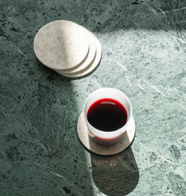 Graf Lantz Round Felt Coaster (Set of 4)