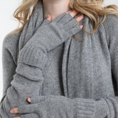 Alashan 100% Cashmere Fingerless Glove