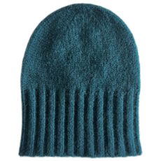 Alpaca Hand Knit Flat Hat