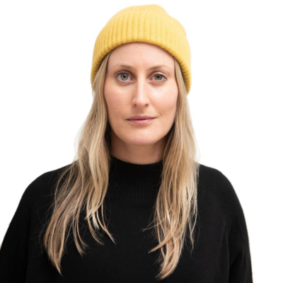 100% Cashmere Ski Hat