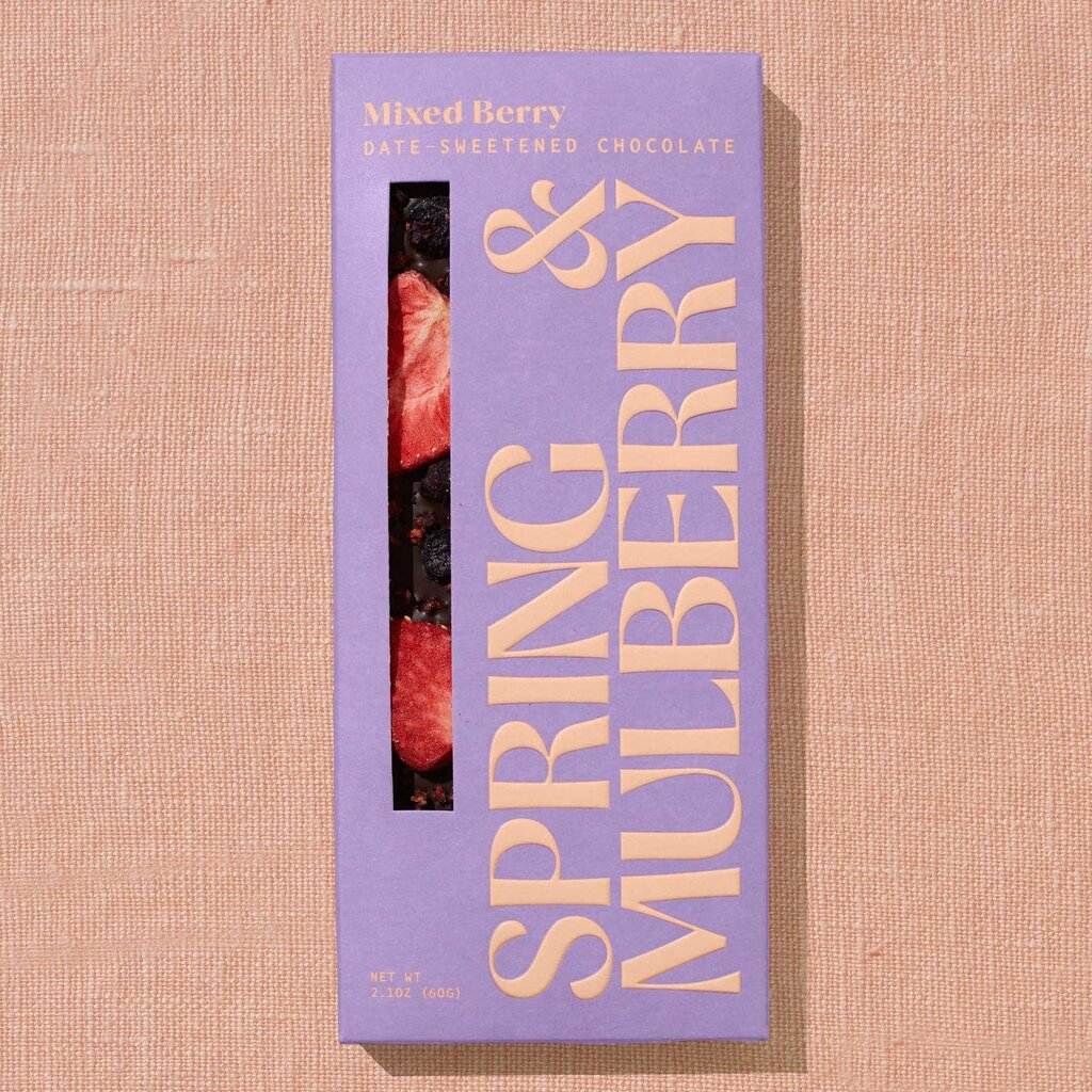 Spring & Mulberry Spring & Mulberry Date-Sweetened Dark Chocolate